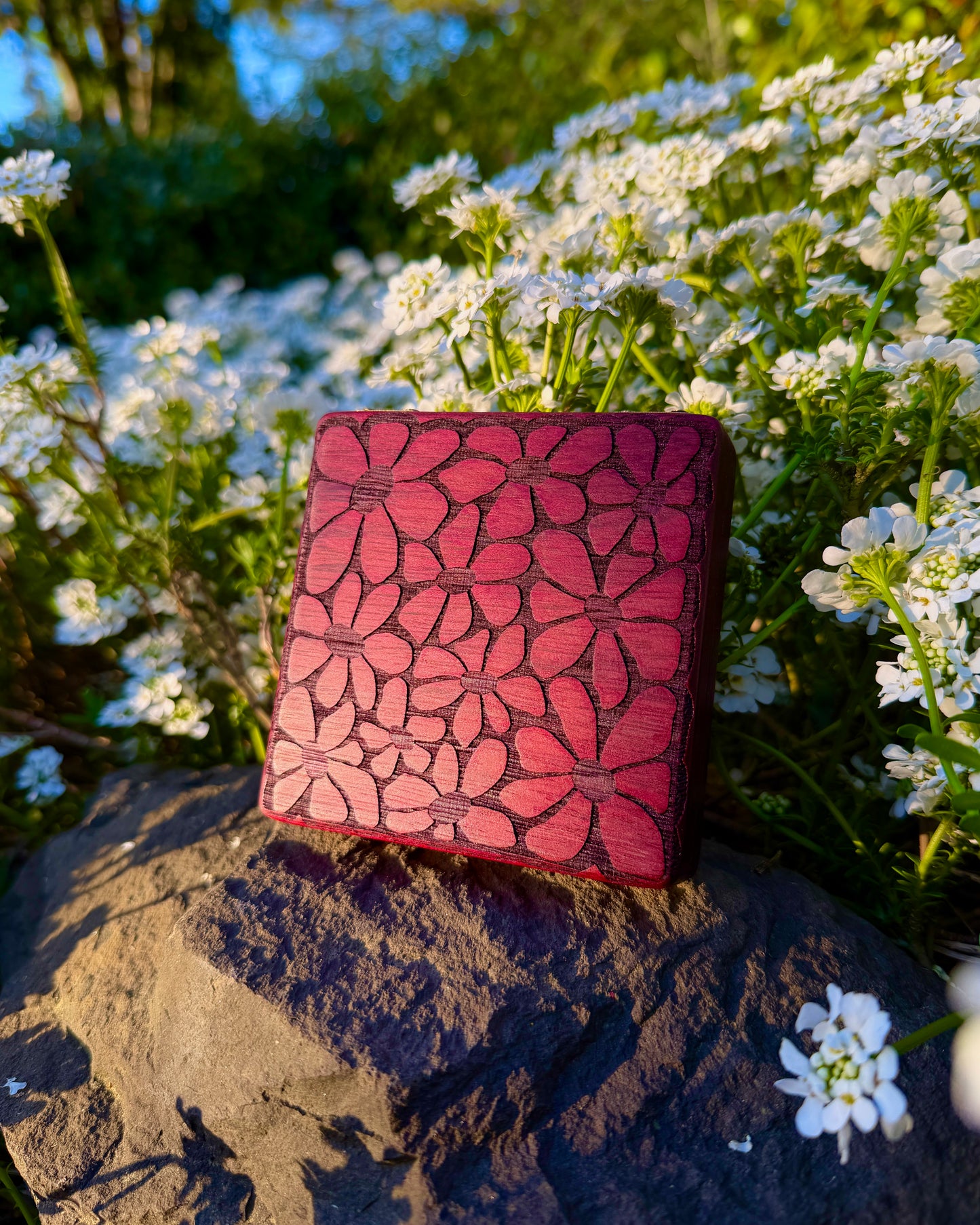 Groovy Pocket Mirror / Palette Box