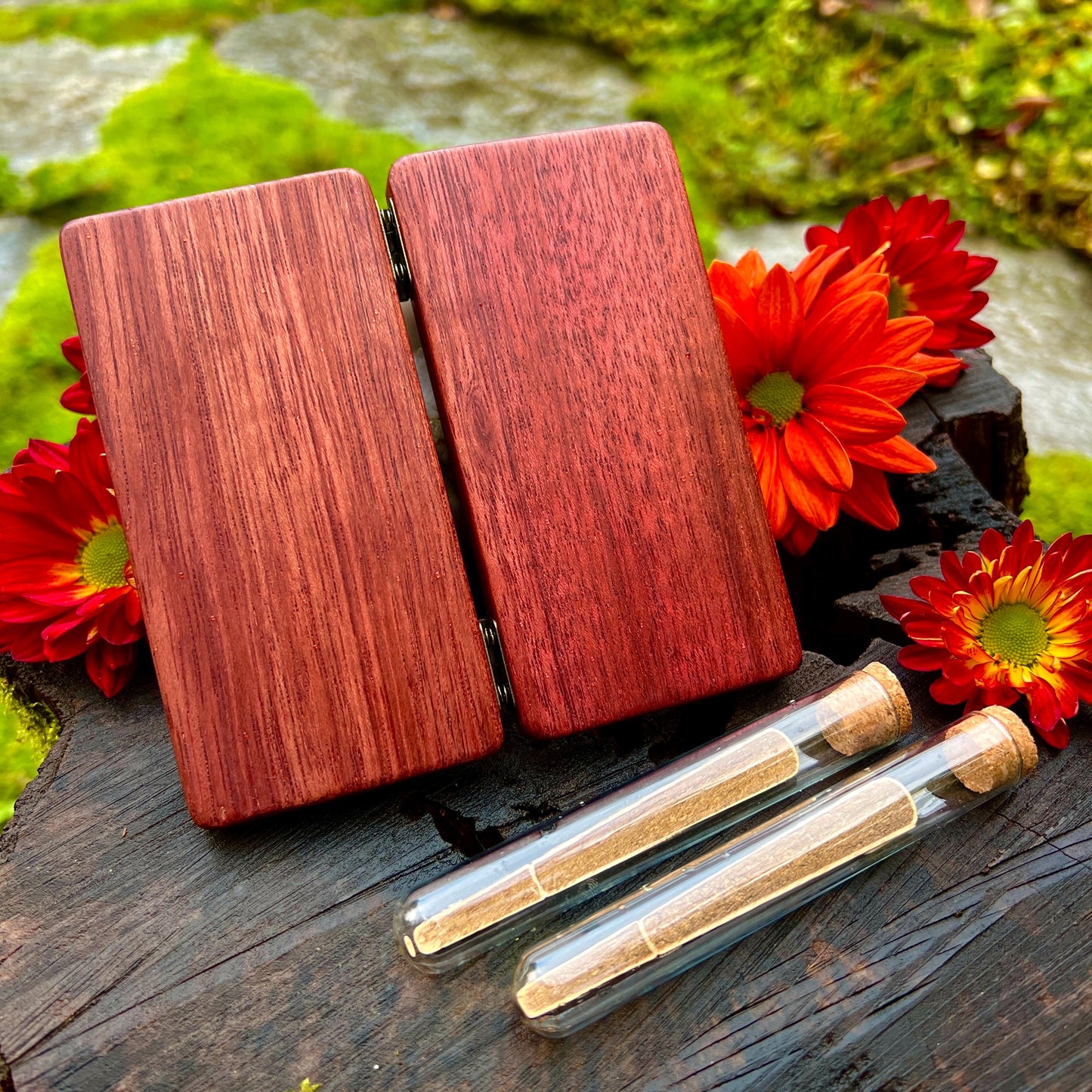 Purpleheart Stash Case