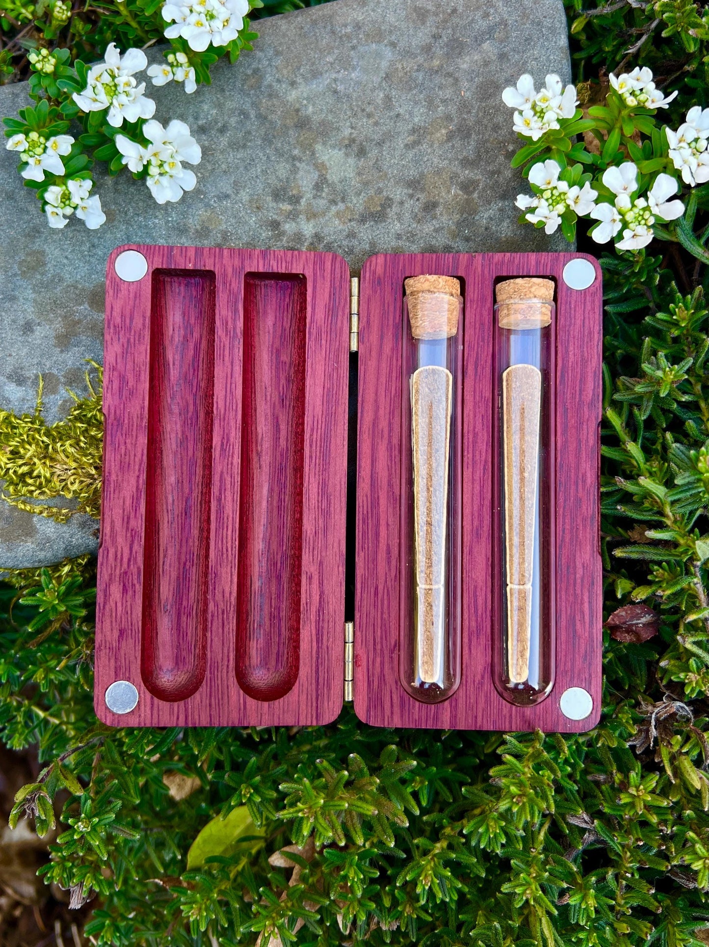 Deco Purpleheart Stash Case