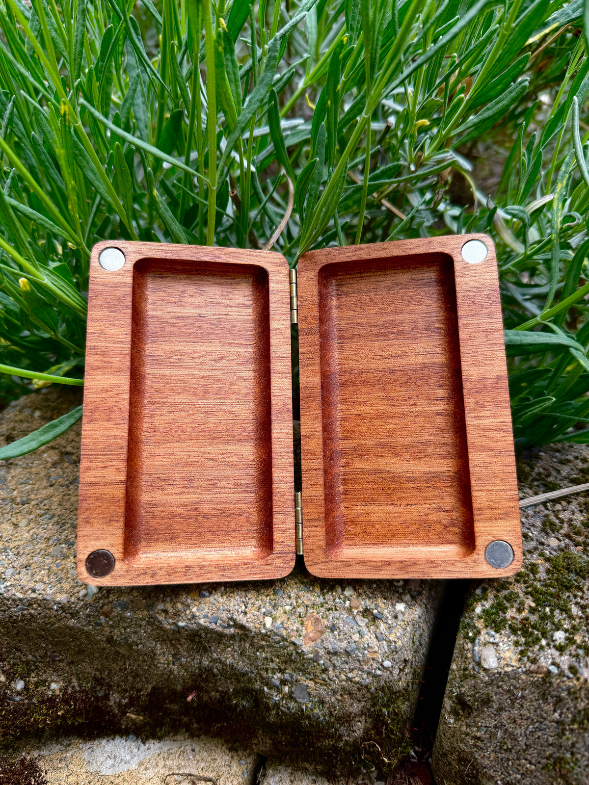 Sakura Sapele Wood Stash Case