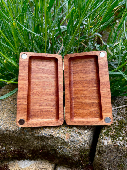 Sakura Sapele Wood Stash Case