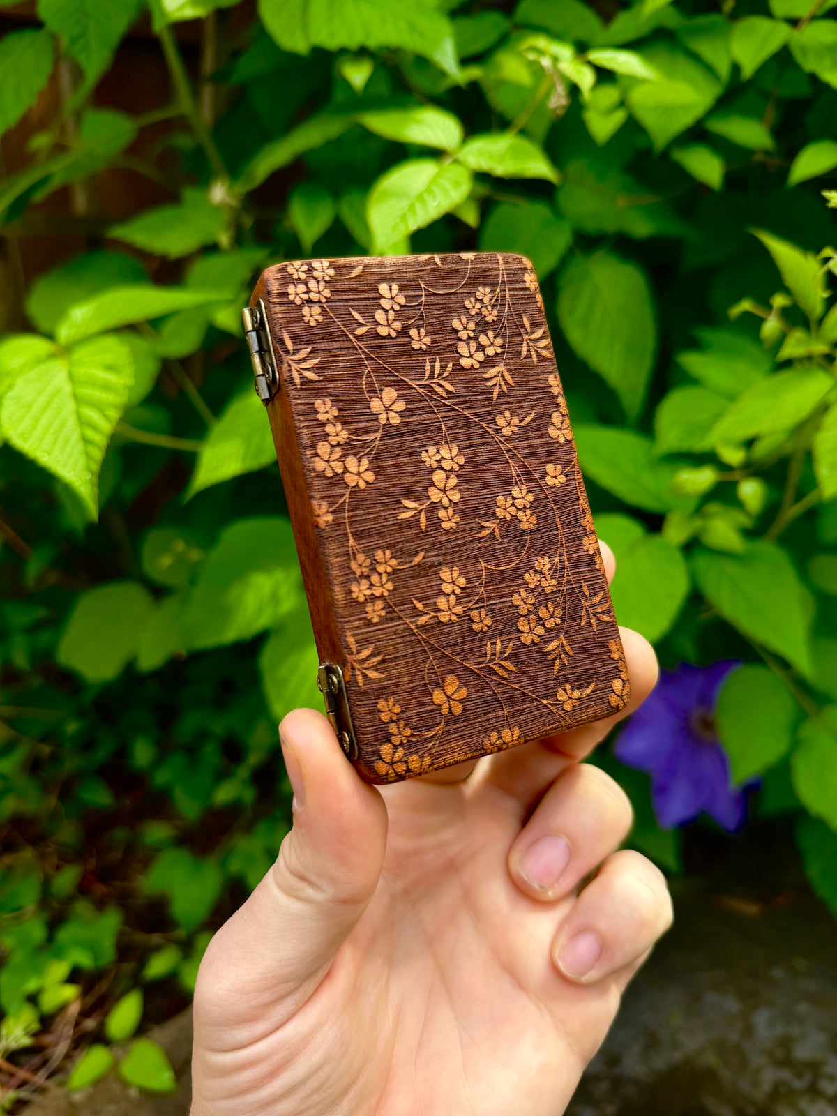 Sakura Sapele Wood Stash Case