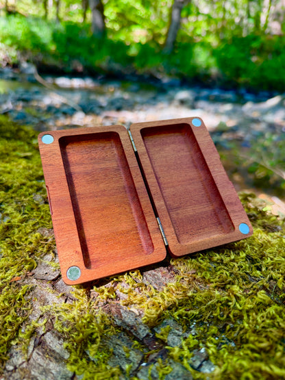 Sprout Sapele Wood Stash Case