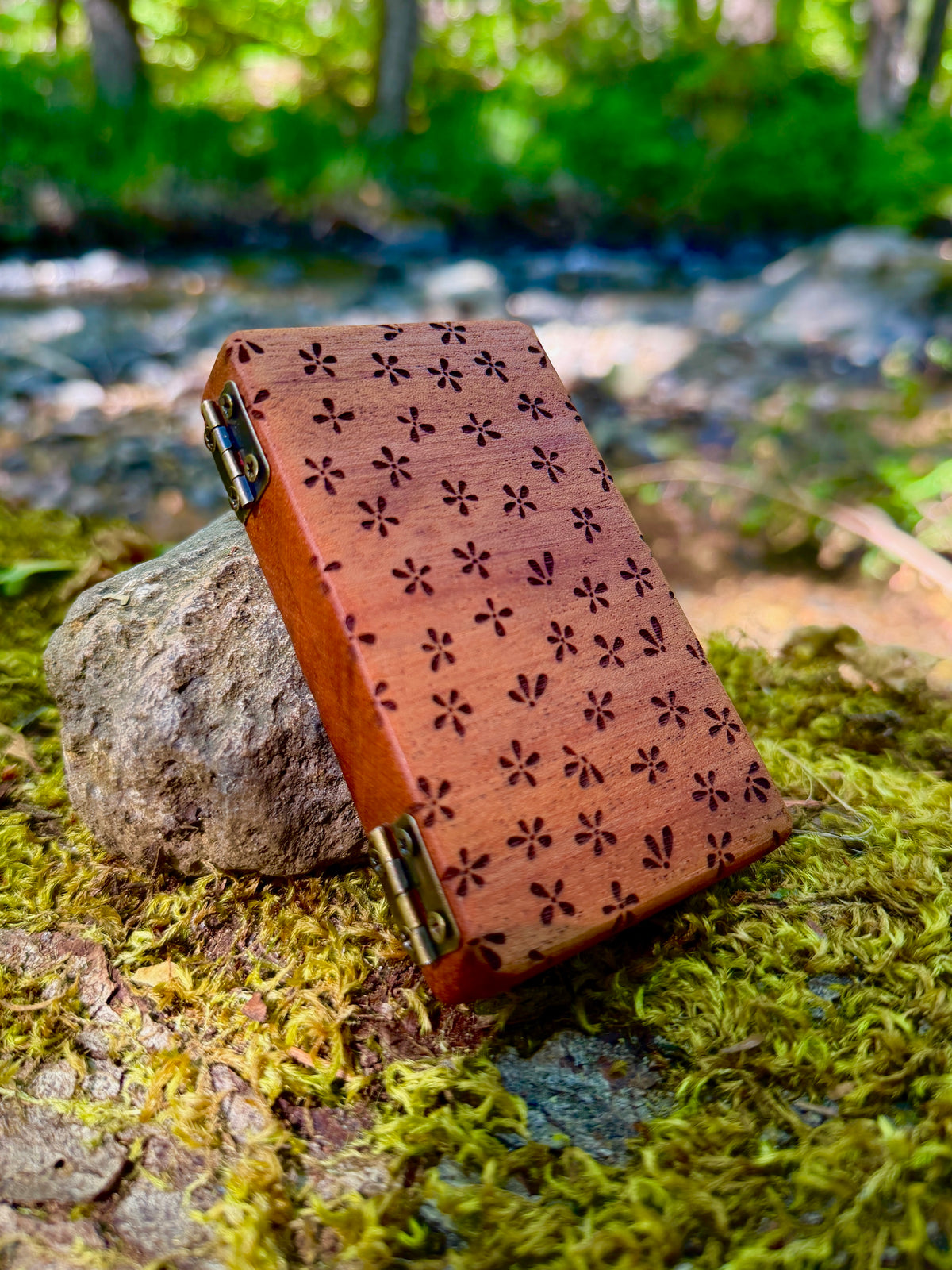 Sprout Sapele Wood Stash Case