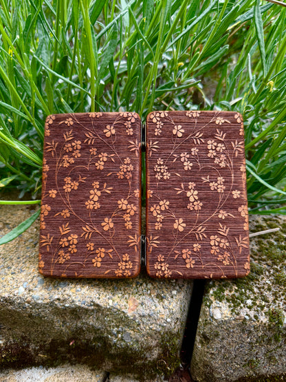 Sakura Sapele Wood Stash Case