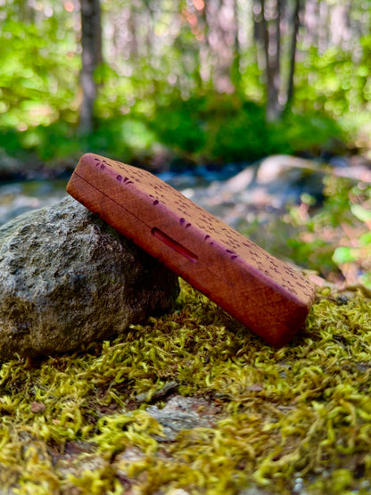 Sprout Sapele Wood Stash Case