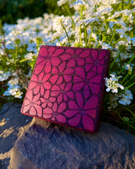 Groovy Pocket Mirror / Palette Box