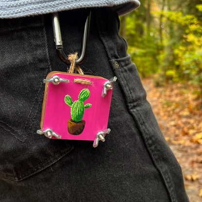 Hand Painted Pocket Flower Press