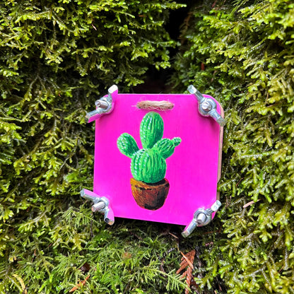 Hand Painted Pocket Flower Press
