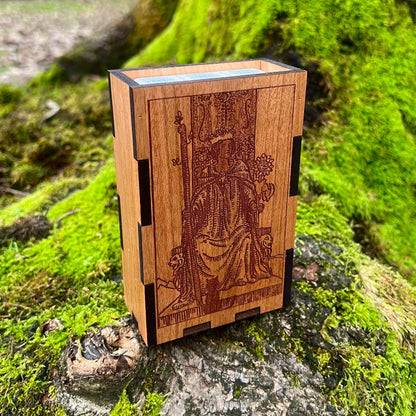 Queen of Wands Tarot Deck Box