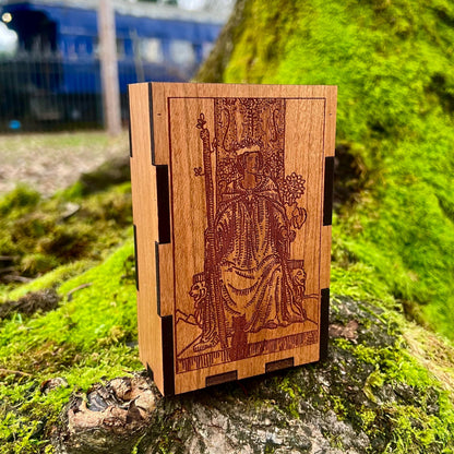 Queen of Wands Tarot Deck Box