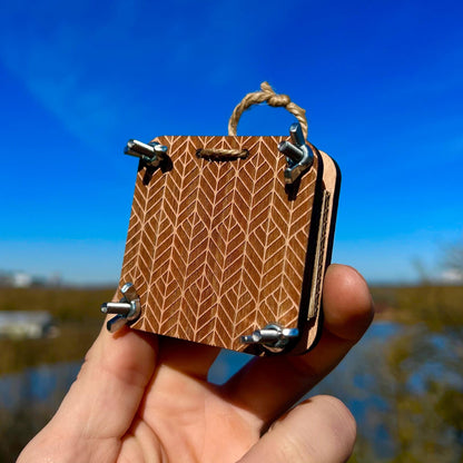 Pocket Press - Dark Herringbone