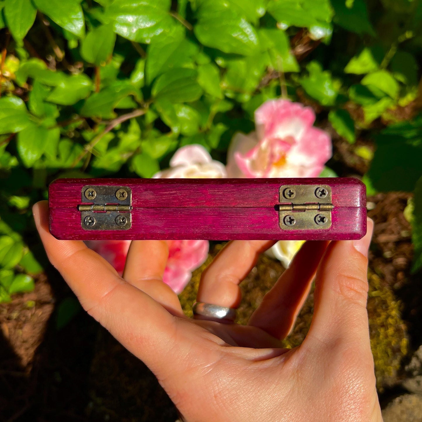 Purpleheart Stash Case
