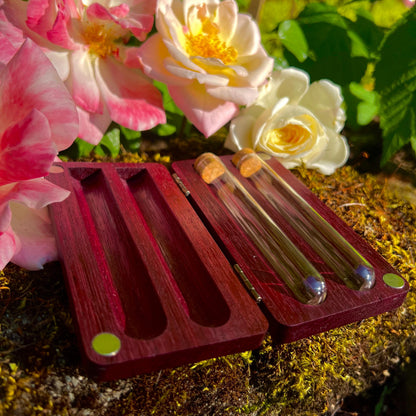 Purpleheart Stash Case