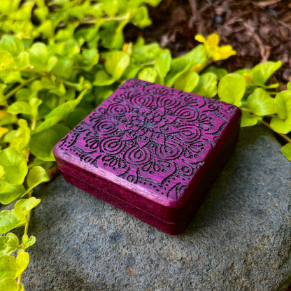 Purpleheart Pocket Box