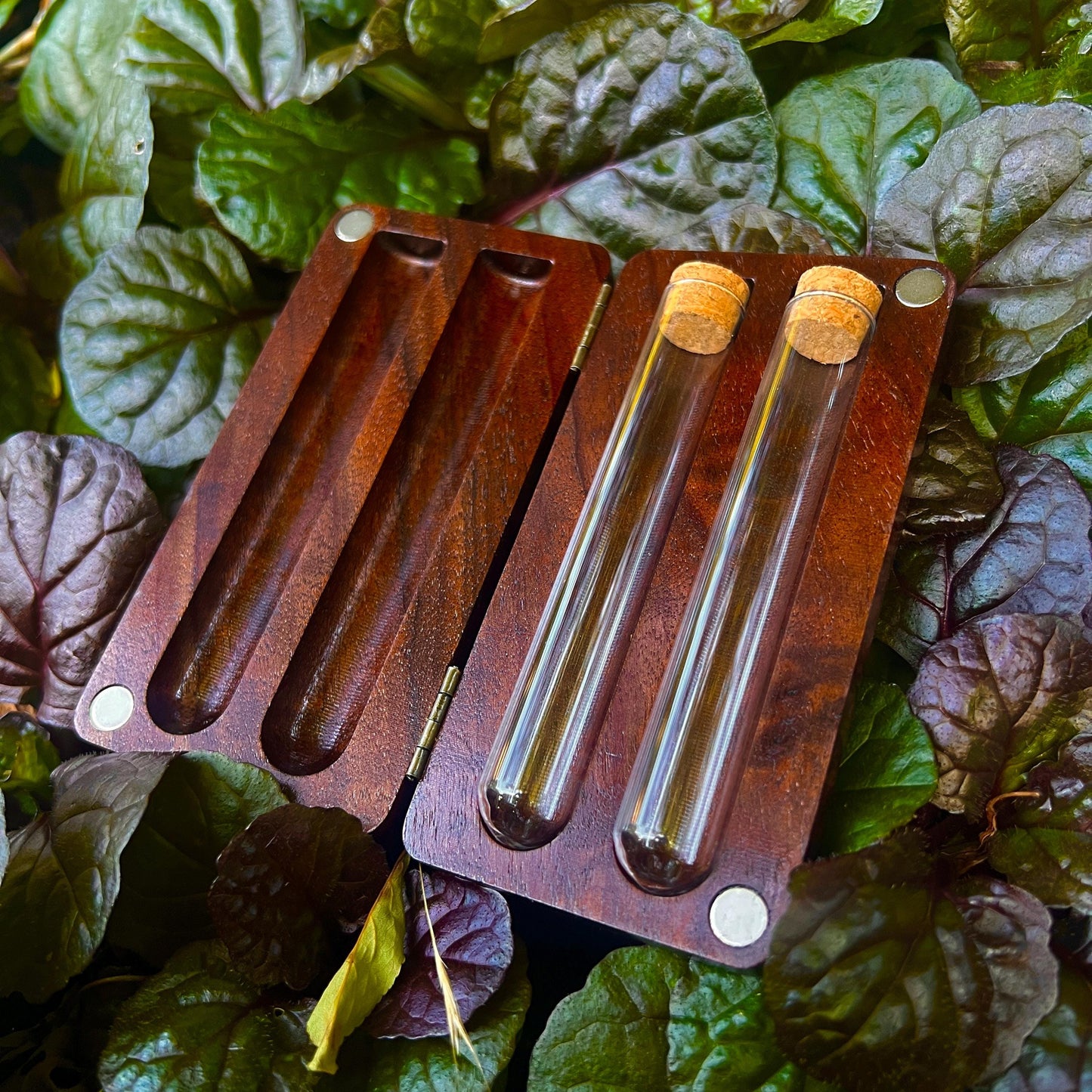 Moonlight Walnut Stash Case