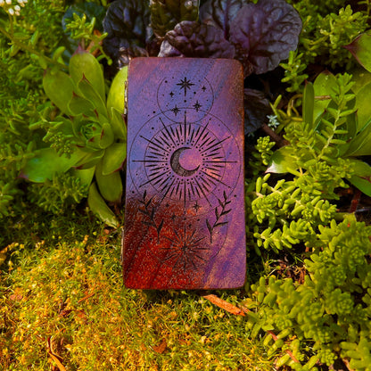 Moonlight Walnut Stash Case