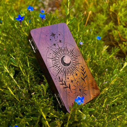 Moonlight Walnut Stash Case