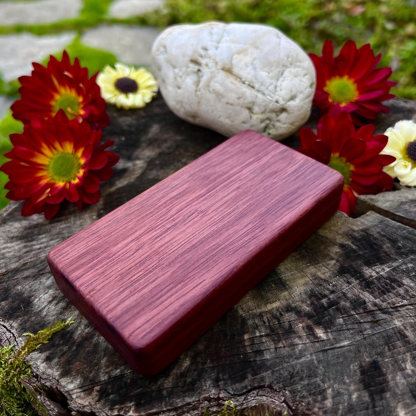 Purpleheart Stash Case