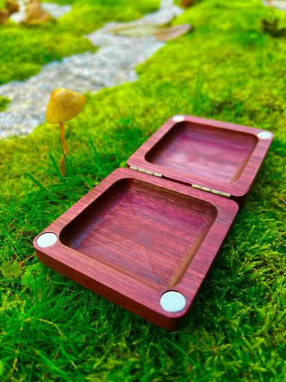 Moonphase Purpleheart Pocket Box