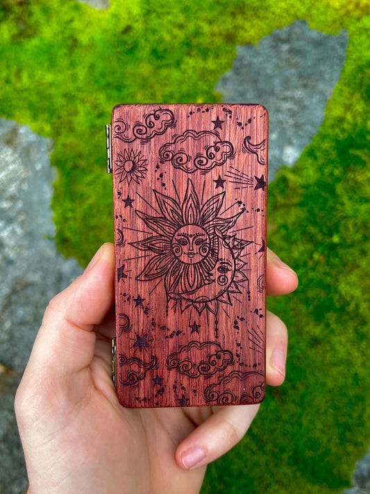 Celestial Purpleheart Stash Case