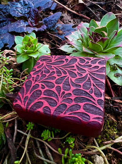 Groovy Purpleheart Pocket Box