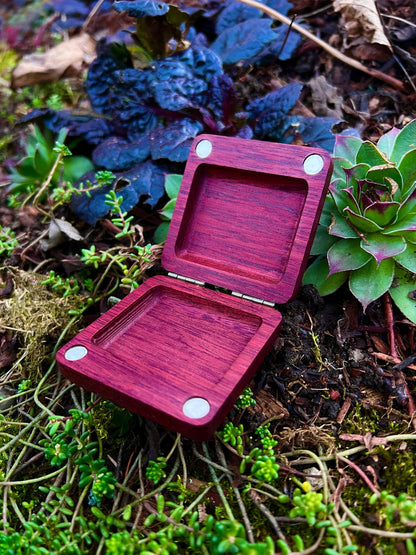Groovy Purpleheart Pocket Box