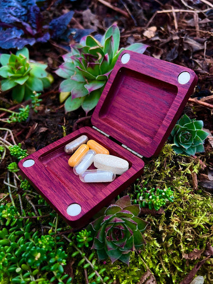 Groovy Purpleheart Pocket Box